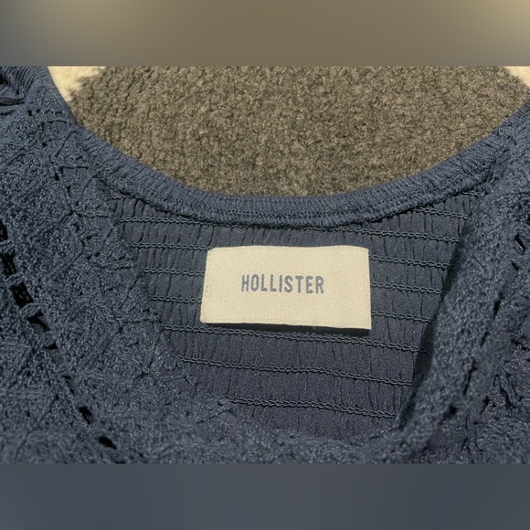 Hollister V Neck Sweater Long Sleeve Flowy Top - Picture 5 of 6